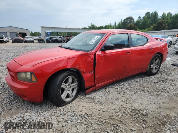 2008 Dodge Charger with VIN 2B3KA43GX8H315564, listed as a Copart auction lot 63519225 with 126,689 mi miles and Salvage title. Bid and sale history available at DreamBid. Image 1.
