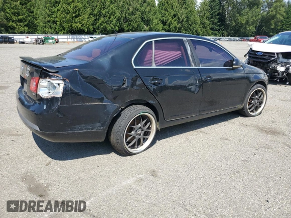 2007 Volkswagen Jetta Wolfsburg Edition with VIN 3VWEF71K67M061788, listed as a Copart auction lot 61759835 with 184,055 mi miles and Salvage title. Bid and sale history available at DreamBid. Image 3.