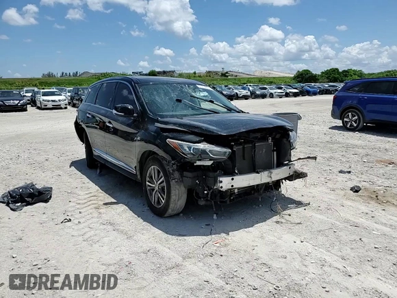 2020 Infiniti QX60 Pure with VIN 5N1DL0MN3LC520948, listed as a Copart auction lot 61274835 with 25,297 mi miles and Non repairable. Bid and sale history available at DreamBid. Image 14.
