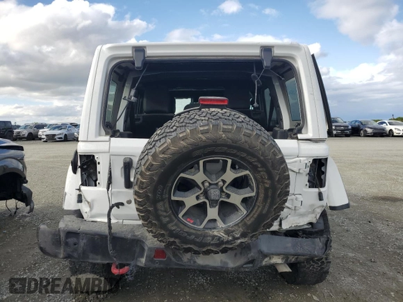 2020 Jeep Wrangler Unlimited Rubicon z VIN 1C4HJXFG3LW212194, wystawiony jako Copart lot #51184325 z przebiegiem 46 116 mil mil oraz Szkoda całkowita • Salvage title. Historia ofert i sprzedaży dostępna na DreamBid. Obrazek 6.