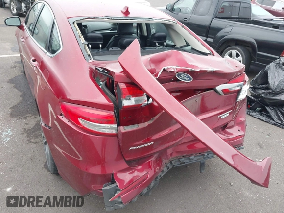 2019 Ford Fusion Titanium with VIN 3FA6P0K98KR179513, listed as a IAAI auction lot 41820059 with 112,155 mi miles. Bid and sale history available at carsss.com. Image 6.