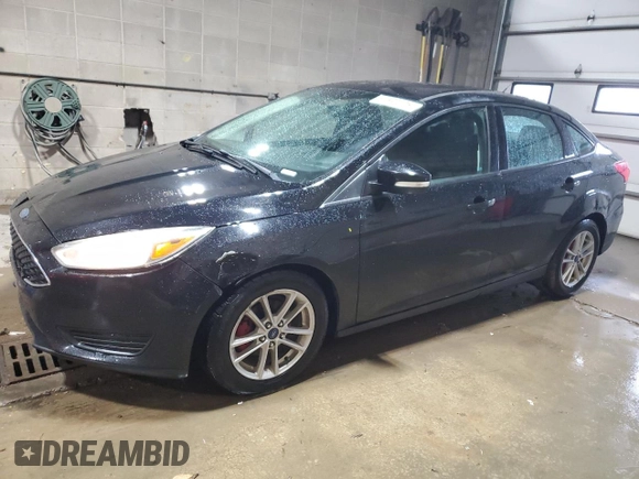 2017 Ford Focus SE with VIN 1FADP3F23HL244667, listed as a Copart auction lot 57597125 with 166,730 mi miles and Salvage title. Bid and sale history available at DreamBid. Image 1.