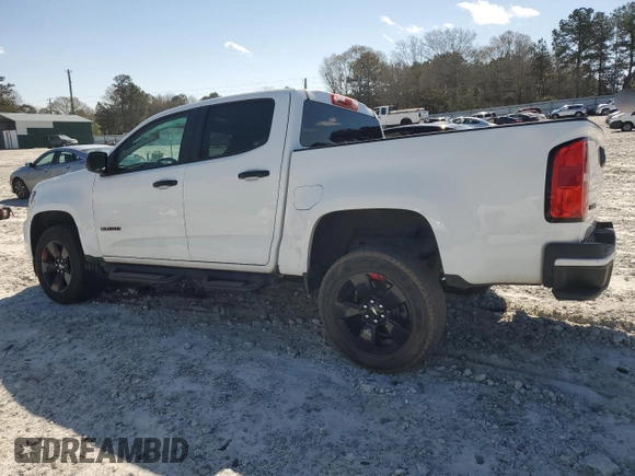 2021 Chevrolet Colorado 2WD LT with VIN 1GCGSCEA8M1277653, listed as a Copart auction lot 50004085 with 82,219 mi miles and Salvage title. Bid and sale history available at DreamBid. Image 2.