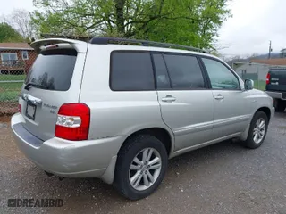 2006 Toyota Highlander Hybrid with VIN JTEEW21A860011629, listed as a IAAI auction lot 41915303 with 194,193 mi miles. Bid and sale history available at carsss.com. Image 6.