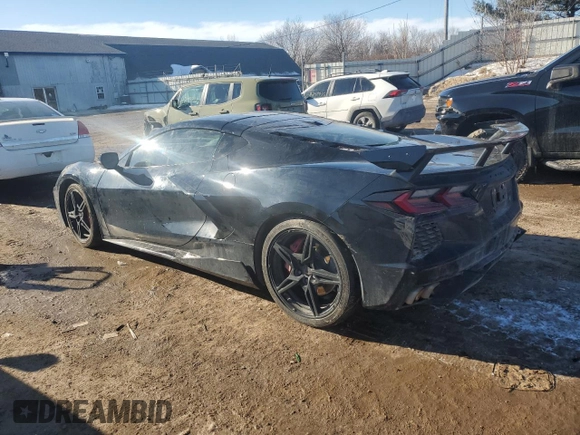 2023 Chevrolet Corvette 2LT with VIN 1G1YB2D41P5122703, listed as a Copart auction lot 42568685 with 26,101 mi miles and Clean title. Bid and sale history available at DreamBid. Image 2.