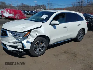 2017 Acura MDX with VIN 5FRYD4H33HB026679, listed as a IAAI auction lot 41894410 with 98,023 mi miles. Bid and sale history available at carsss.com. Image 18.