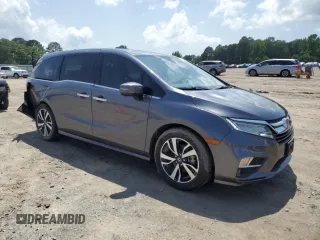 2019 Honda Odyssey Elite с VIN 5FNRL6H99KB119478, выставлен на аукционе Copart как лот 57094355 с пробегом 118 868 миль миль и Списание • Salvage title. История ставок и продаж доступна на DreamBid. Изображение 4.