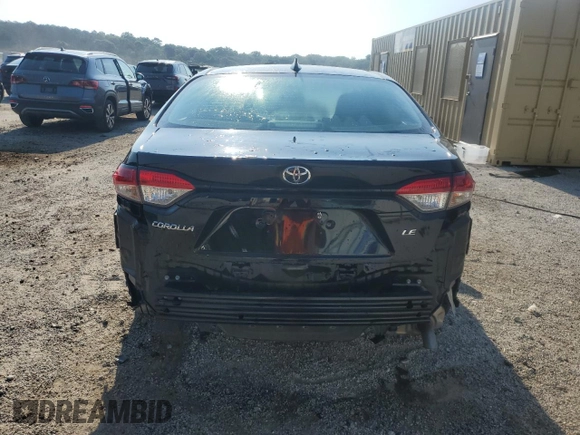 2024 Toyota Corolla LE with VIN 5YFB4MDE8RP169227, listed as a Copart auction lot 62092285 with 23,120 mi miles and Clean title. Bid and sale history available at DreamBid. Image 6.