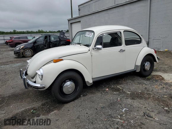 1972 Volkswagen Beetle with VIN 1122267969, listed as a Copart auction lot 61248775 with 39,057 mi miles and Salvage title. Bid and sale history available at DreamBid. Image 1.