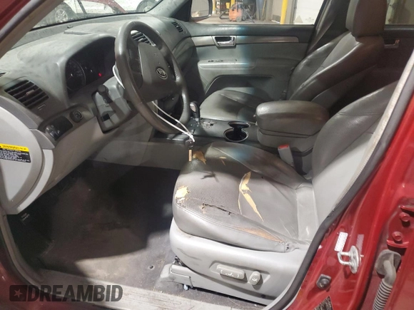 2009 Kia Borrego LX with VIN KNDJH741495034922, listed as a Copart auction lot 48099575 with 198,243 mi miles and Salvage Title. Bid and sale history available at carsss.com. Image 7.