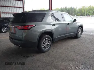 2022 Chevrolet Traverse LT Cloth z VIN 1GNEVGKW5NJ133220, wystawiony jako IAAI lot #42521061 z przebiegiem 97 309 mil mil oraz . Historia ofert i sprzedaży dostępna na DreamBid. Obrazek 1.