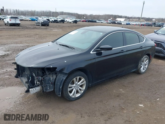2015 Chrysler 200 Limited with VIN 1C3CCCAB8FN647171, listed as a IAAI auction lot 41822312 with 174,743 mi miles and . Bid and sale history available at DreamBid. Image 2.