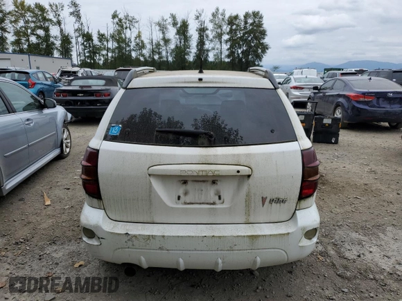 2005 Pontiac Vibe with VIN 5Y2SL638X5Z413647, listed as a Copart auction lot 67174644 with 246,851 mi miles and Clean Title. Bid and sale history available at carsss.com. Image 6.