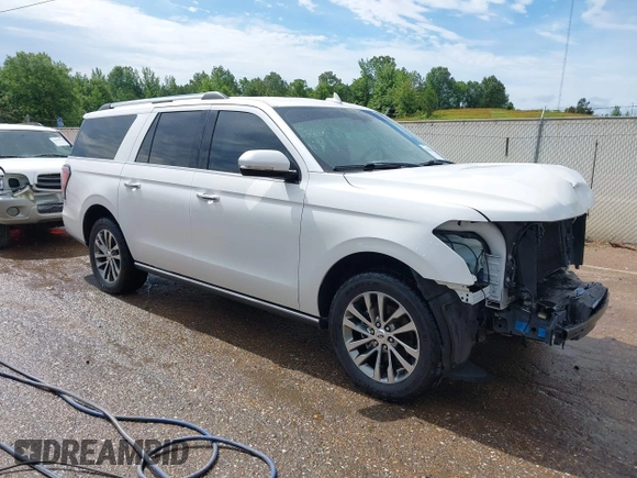 2018 Ford Expedition Max Limited with VIN 1FMJK1KT6JEA32611, listed as a IAAI auction lot 42430949 with 116,294 mi miles and . Bid and sale history available at DreamBid. Image 1.