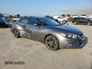 2016 Nissan Maxima SR with VIN 1N4AA6AP5GC408041, listed as a Copart auction lot 53851375 with 176,959 mi miles and Salvage title. Bid and sale history available at DreamBid. Image 4.