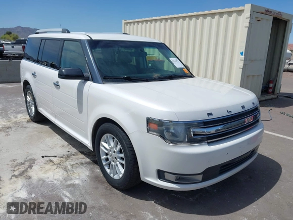 2015 Ford Flex SEL with VIN 2FMHK6C85FBA09233, listed as a IAAI auction lot 42142972 with 221,909 mi miles. Bid and sale history available at carsss.com. Image 6.