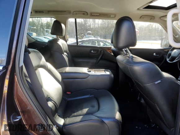 2020 Nissan Armada SL with VIN JN8AY2NCXL9619950, listed as a Copart auction lot 87454064 with 112,086 mi miles and Salvage Title. Bid and sale history available at carsss.com. Image 11.