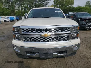 2015 Chevrolet Silverado 1500 LTZ with VIN 3GCUKSEC7FG294558, listed as a Copart auction lot 53981415 with 114,042 mi miles and Salvage Title. Bid and sale history available at DreamBid. Image 5.