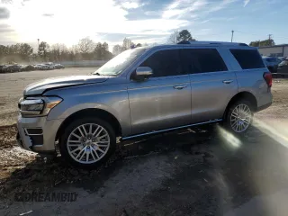 2022 Ford Expedition Limited with VIN 1FMJU1KT5NEA32485, listed as a Copart auction lot 84036104 with 47,692 mi miles and Salvage Title. Bid and sale history available at carsss.com. Image 1.