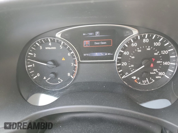 2017 Nissan Pathfinder SL with VIN 5N1DR2MM2HC692588, listed as a Copart auction lot 57098315 with 58,710 mi miles and Salvage title. Bid and sale history available at DreamBid. Image 9.