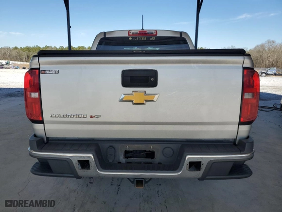 2018 Chevrolet Colorado 2WD Work Truck with VIN 1GCGSBEN2J1279682, listed as a Copart auction lot 47404005 with 104,589 mi miles and Salvage Title. Bid and sale history available at carsss.com. Image 6.