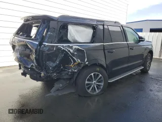 2020 Ford Expedition Max XLT with VIN 1FMJK1HT5LEA04518, listed as a Copart auction lot 43992195 with 46,612 mi miles and Non Repairable. Bid and sale history available at DreamBid. Image 3.
