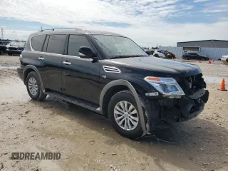 2019 Nissan Armada SL z VIN JN8AY2ND4K9090387, wystawiony jako Copart lot #55764005 z przebiegiem 109 914 mil mil oraz Szkoda całkowita • Salvage title. Historia ofert i sprzedaży dostępna na DreamBid. Obrazek 4.