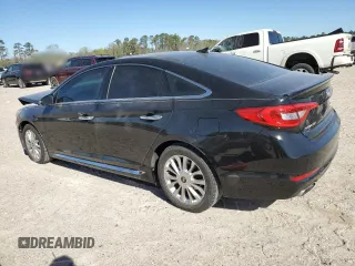 2015 Hyundai Sonata 2.4L Sport with VIN 5NPE34AF0FH043904, listed as a Copart auction lot 49874805 with 141,205 mi miles and Salvage Title. Bid and sale history available at carsss.com. Image 2.