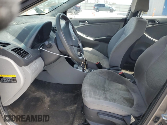 2017 Hyundai Accent SE with VIN KMHCT4AE3HU369599, listed as a Copart auction lot 52248735 with 130,807 mi miles and Salvage Title. Bid and sale history available at carsss.com. Image 7.
