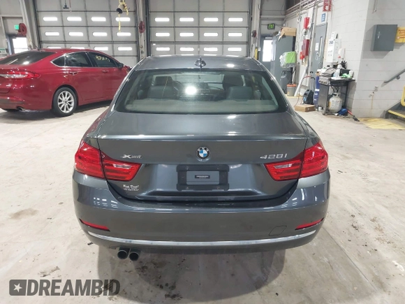 2014 BMW 4 Series 428i xDrive with VIN WBA3N9C56EF721564, listed as a IAAI auction lot 41737409 with 42,052 mi miles and . Bid and sale history available at DreamBid. Image 17.