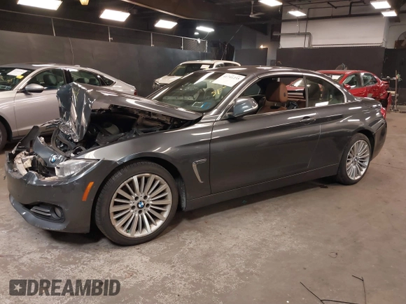 2014 BMW 4 Series 428i xDrive with VIN WBA3T1C59EPS98299, listed as a IAAI auction lot 41741235 with 93,000 mi miles and . Bid and sale history available at carsss.com. Image 18.