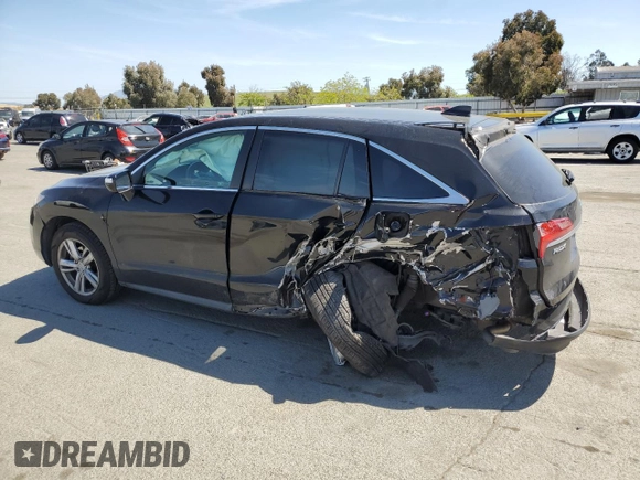 2013 Acura RDX Technology with VIN 5J8TB3H55DL003880, listed as a Copart auction lot 55113805 with 175,488 mi miles and Salvage title. Bid and sale history available at DreamBid. Image 2.