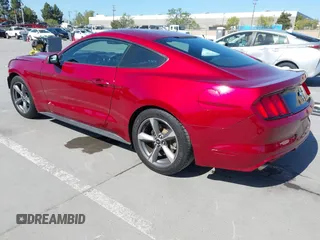 2017 Ford Mustang V6 with VIN 1FA6P8AM7H5266142, listed as a IAAI auction lot 41993504 with 53,107 mi miles and . Bid and sale history available at carsss.com. Image 3.