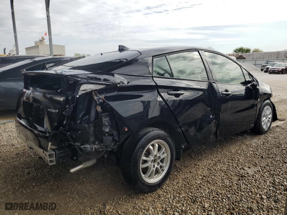 2019 Toyota Prius L Eco with VIN JTDKARFU8K3084588, listed as a Copart auction lot 62993674 with 173,721 mi miles and Salvage Title. Bid and sale history available at carsss.com. Image 3.