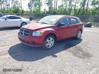 2007 Dodge Caliber SXT with VIN 1B3HB48B17D589705, listed as a IAAI auction lot 41946993 with 258,448 mi miles. Bid and sale history available at carsss.com. Image 2.