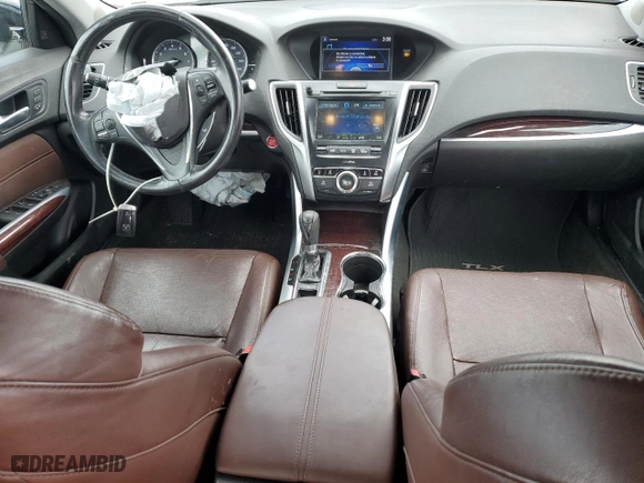 2016 Acura TLX Tech with VIN 19UUB1F54GA005387, listed as a Copart auction lot 51188005 with 64,314 mi miles and Salvage Title. Bid and sale history available at carsss.com. Image 8.