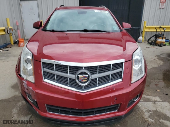 2010 Cadillac SRX Performance Collection with VIN 3GYFNBEY4AS554619, listed as a Copart auction lot 45808725 with 124,333 mi miles and Salvage Title. Bid and sale history available at carsss.com. Image 5.