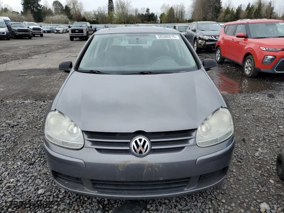 2008 Volkswagen Rabbit S with VIN WVWCA71K98W201925, listed as a Copart auction lot 50380215 with 131,456 mi miles and Salvage Title. Bid and sale history available at carsss.com. Image 5.