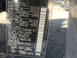 2019 Infiniti QX50 Luxe с VIN 3PCAJ5M37KF111345, выставлен на аукционе Copart как лот 47029025 с пробегом 126 086 миль миль и Списание • Salvage title. История ставок и продаж доступна на DreamBid. Изображение 15.