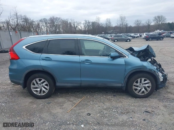 2016 Honda CR-V EX-L with VIN 2HKRM4H71GH667192, listed as a IAAI auction lot 41737621 with 58,815 mi miles. Bid and sale history available at carsss.com. Image 13.