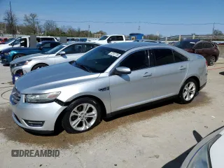 2013 Ford Taurus SEL with VIN 1FAHP2E83DG166492, listed as a Copart auction lot 52167785 with 109,364 mi miles and Salvage Title. Bid and sale history available at carsss.com. Image 1.