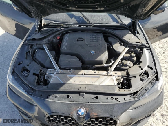2022 BMW 4 Series 430i with VIN WBA53AP07NCJ97003, listed as a Copart auction lot 82601194 with 0 mi miles and Salvage Title. Bid and sale history available at carsss.com. Image 11.