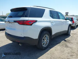 2023 Chevrolet Traverse LT Cloth with VIN 1GNEVGKWXPJ226057, listed as a IAAI auction lot 41940599 with 12,670 mi miles. Bid and sale history available at carsss.com. Image 4.