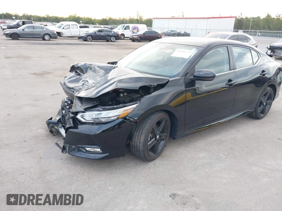 2022 Nissan Sentra SR with VIN 3N1AB8DV2NY301744, listed as a IAAI auction lot 38231771 with 10,761 mi miles. Bid and sale history available at carsss.com. Image 6.