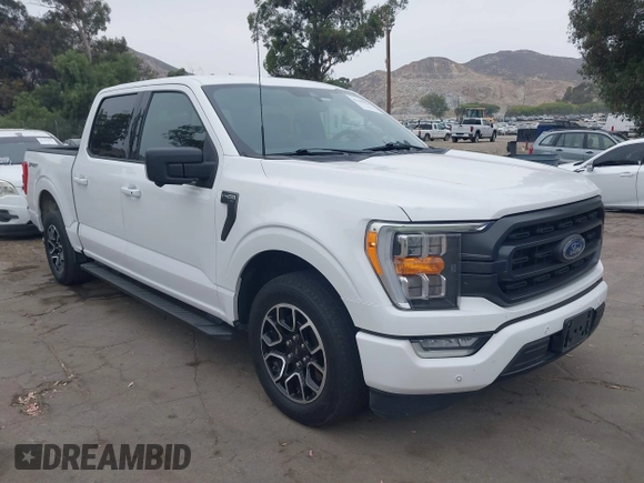 2021 Ford F-150 XL with VIN 1FTEW1CP7MKE89476, listed as a IAAI auction lot 42299954 with 152,473 mi miles and . Bid and sale history available at DreamBid. Image 1.