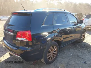 2012 Kia Sorento SX with VIN 5XYKW4A25CG212020, listed as a IAAI auction lot 41456930 with 214,368 mi miles. Bid and sale history available at carsss.com. Image 4.