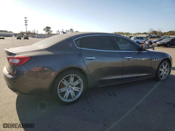 2015 Maserati Quattroporte S Q4 with VIN ZAM56RRA7F1147810, listed as a Copart auction lot 79000534 with 84,756 mi miles and Salvage Title. Bid and sale history available at carsss.com. Image 3.
