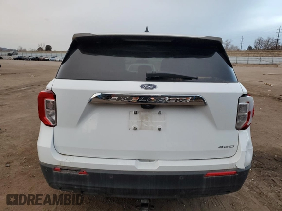 2021 Ford Explorer with VIN 1FMSK8BBXMGB54787, listed as a Copart auction lot 86554604 with 22,038 mi miles and Clean Title. Bid and sale history available at carsss.com. Image 6.