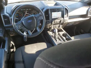 2018 Ford F-150 XL with VIN 1FTEW1EP3JFB40624, listed as a Copart auction lot 88748165 with 101,674 mi miles and Salvage title. Bid and sale history available at DreamBid. Image 8.