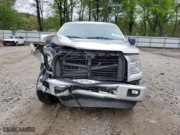 2015 Ford F-150 XL with VIN 1FTEW1CP6FFB54902, listed as a Copart auction lot 52017675 with 158,956 mi miles and Salvage Title. Bid and sale history available at carsss.com. Image 5.